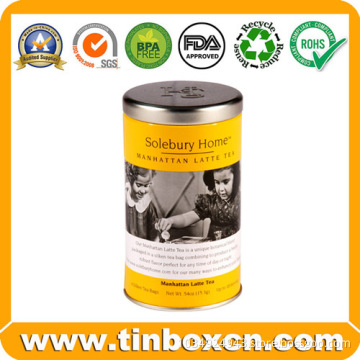 Metal Can Tea Tin Box